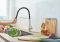 Смеситель для кухни Grohe Viamo, дл.излива - 235мм, поворотный/гибкий, 1рычаг, хром