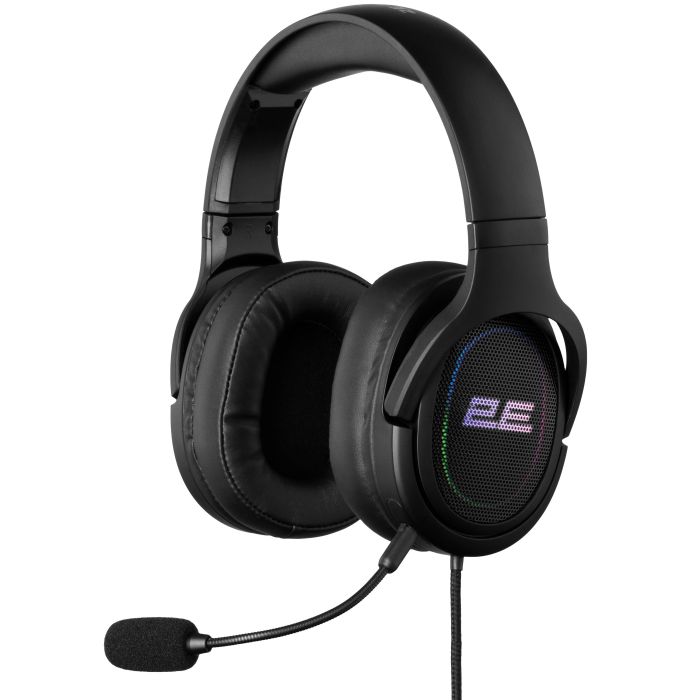 Гарнитура игровая 2E GAMING HG330, 7.1, USB-A, RGB, 2м, чёрный