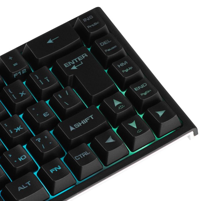 Клавиатура мембранная 2E GAMING KG360 68key, USB-A/WL, EN/UA/RU, RGB, чёрный