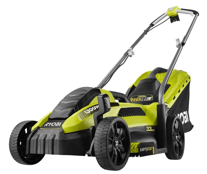 Газонокосилка сетевая Ryobi RLM13E33S 1300Вт 33см 35л 20-60мм 9кг