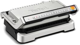 Гриль Tefal прижимной OptiGrill 4in1 XL 2200Вт, темп. режимов-4 съёмные пластины, металл