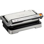 Гриль Tefal прижимной OptiGrill 2in1 XL 2200Вт, темп. режимов-4, съёмные пластины, металл