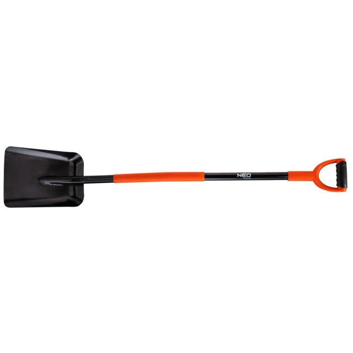 Лопата совковая Neo Tools, рукоятка металлическая D-образная, 132см, 2кг