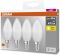 Набір ламп 4шт OSRAM LED E14 4.9Вт 2700K 470Лм B40