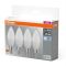 Набор ламп 4шт OSRAM LED E14 4.9Вт 4000К 470Лм B40
