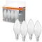 Набор ламп 4шт OSRAM LED E14 4.9Вт 4000К 470Лм B40
