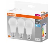 Набір ламп 3шт OSRAM LED E27 13Вт 4000К 1520Лм A60