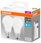 Набір ламп 2шт OSRAM LED E27 8.5Вт 4000К 806Лм A60