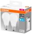 Набор ламп 2шт OSRAM LED E27 8.5Вт 4000К 806Лм A60