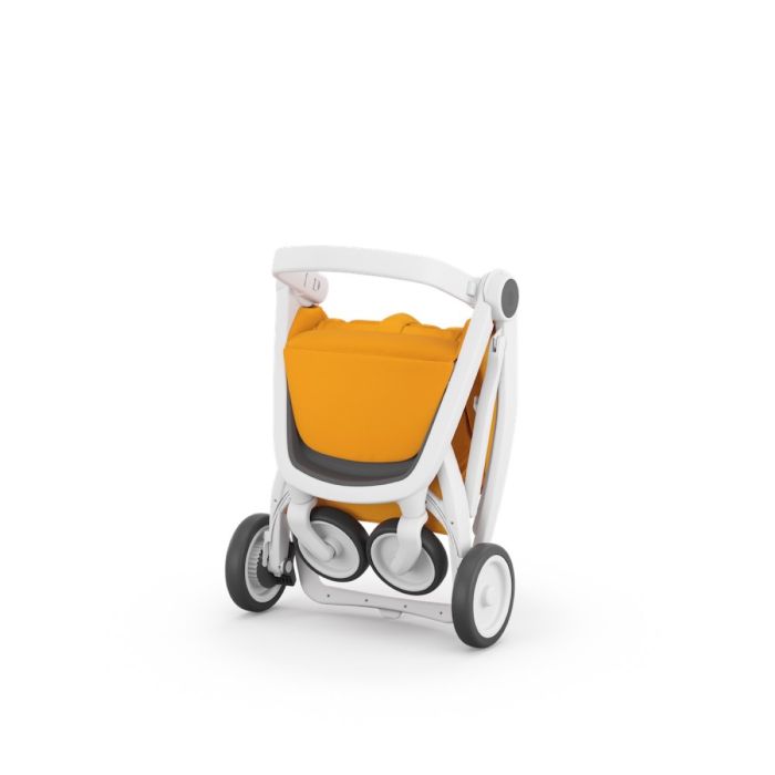 Прогулочная коляска Greentom Classic Sunflower-White