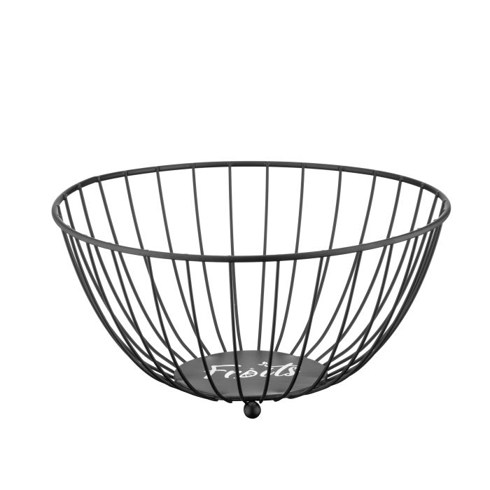 Корзина Ardesto Midori 28х28х13см, металл, черный