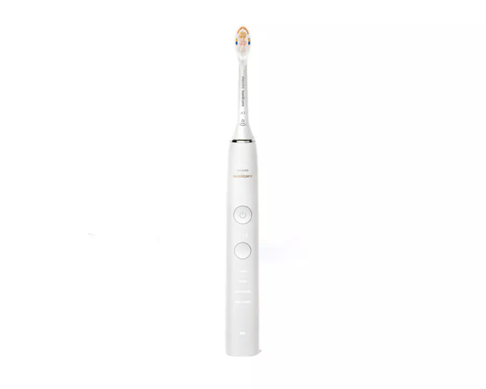 Щетка зубная электр. Philips Sonicare DiamondClean 9000 Series, 62т. колеб/мин, насадок-1, футляр, Bluetooth, белый