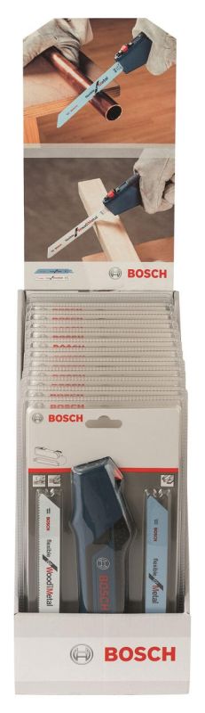 Рукоятка-держатель для сабельных полотен Bosch c 2 полотнами
