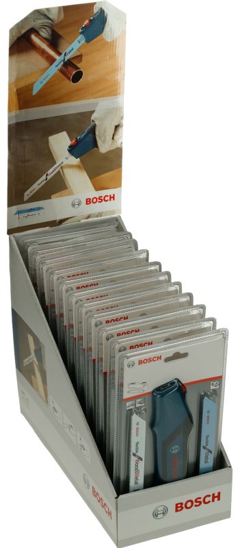 Рукоятка-держатель для сабельных полотен Bosch c 2 полотнами