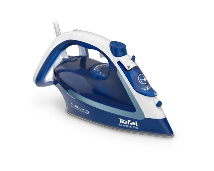 Утюг Tefal Easygliss 2, 2700Вт, 270мл, паровой удар -240гр, постоянный пар - 50гр, керам. подошва, синий