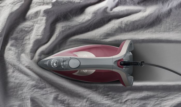 Утюг Tefal Smart Protect Plus, 2800Вт, 270мл, паровой удар -260гр, постоянный пар - 40гр, керам. подошва, серо-бордовый