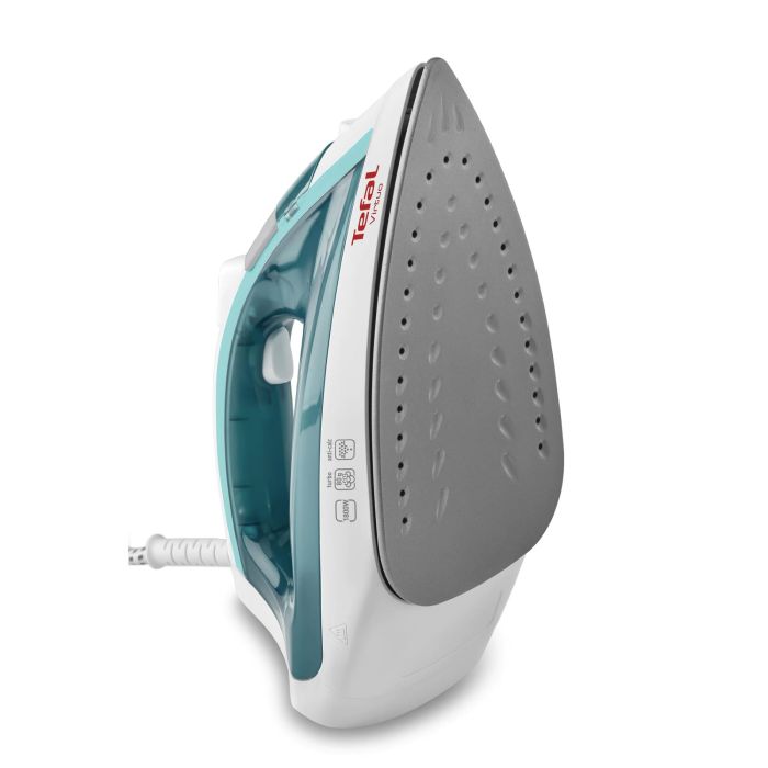 Утюг Tefal Virtuo, 1800Вт, 200мл, паровой удар -80гр, постоянный пар - 24гр, керам. подошва, бело-бирюзовый