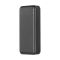 Портативное зарядное устройство Power Bank 2E 20000мАч, USB-C, microUSB, USB-А, черный
