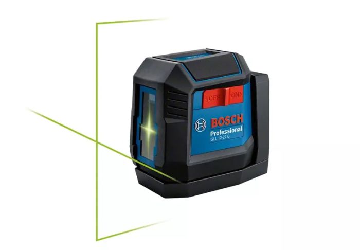 Нівелір лазерний Bosch Professional GLL 12-22 G, до 12м, 0.3мм/м, чохол, чохол, 0.35кг