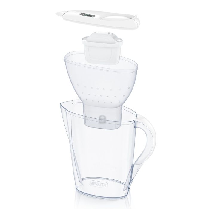 Фільтр-глечик Brita Marella XL Memo MXPro 3.5л (2л очищеної води) з фільтр-картриджем, синій