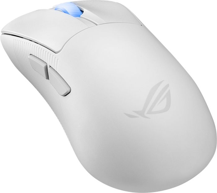 Миша ASUS ROG Keris II Ace, RGB, USB-A/WL/BT, білий