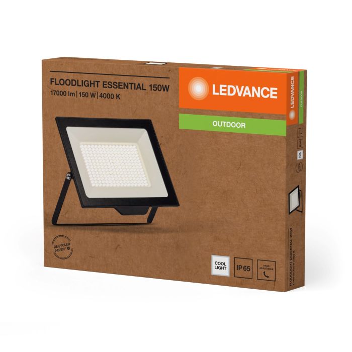 Прожектор LEDVANCE ESSENTIAL 150Вт 17000Лм 4000K черный