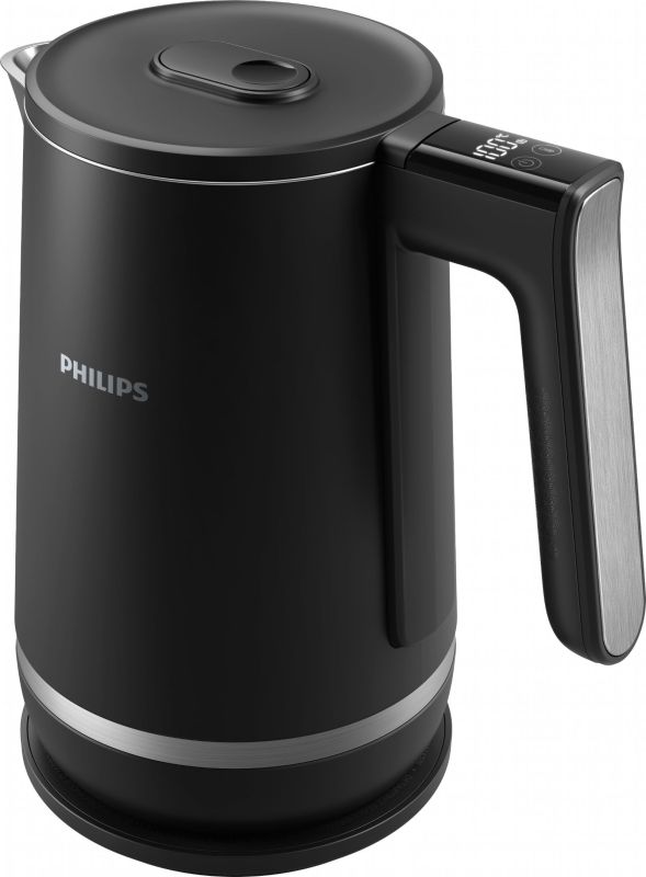 Электрочайник Philips Series 7000, Strix, с двойными стенками, 6 темп.реж, черный