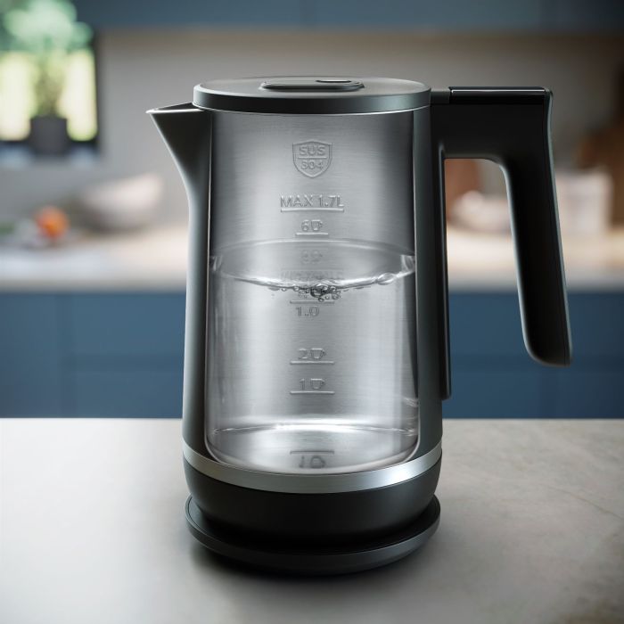 Электрочайник Philips Series 7000, Strix, с двойными стенками, 6 темп.реж, черный