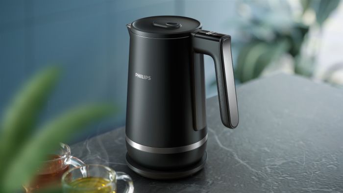 Электрочайник Philips Series 7000, Strix, с двойными стенками, 6 темп.реж, черный