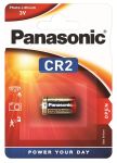 Батарейка Panasonic літієва CR2L блістер, 1 шт.