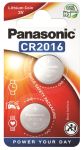 Батарейка Panasonic литиевая CR2016 блистер, 2 шт.