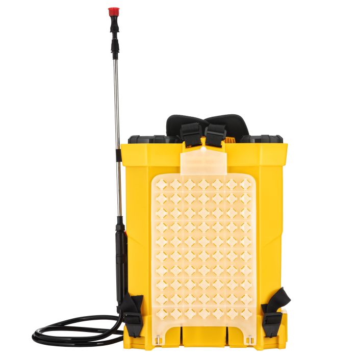 Обприскувач акумуляторний 2E AquaSpray 16LR 16л 12В 1х8А·год 4.5бар 2.9л/хв вольтметр 4.9кг