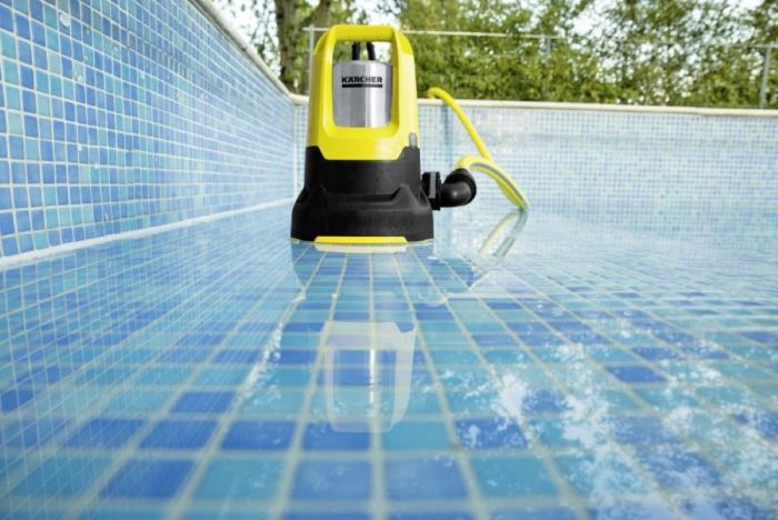 Насос дренажный для чистой воды Karcher SP 17.000 Dirt 550 Вт 17Куб-час высота 9м глубина 7м 6кг