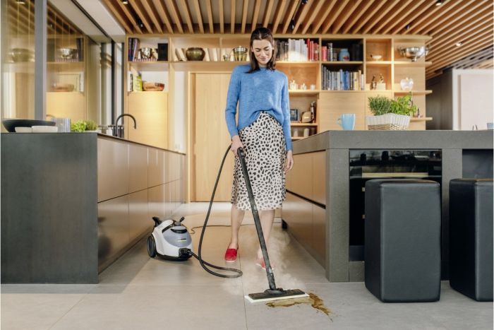 Пароочиститель Karcher SC 5 EasyFix Premium Iron Plug, 2200 Вт, 2000мл, 4.2Бар, белый