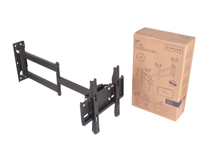 Кріплення ТВ поворотне Simpler  19-43" KSL 28ET