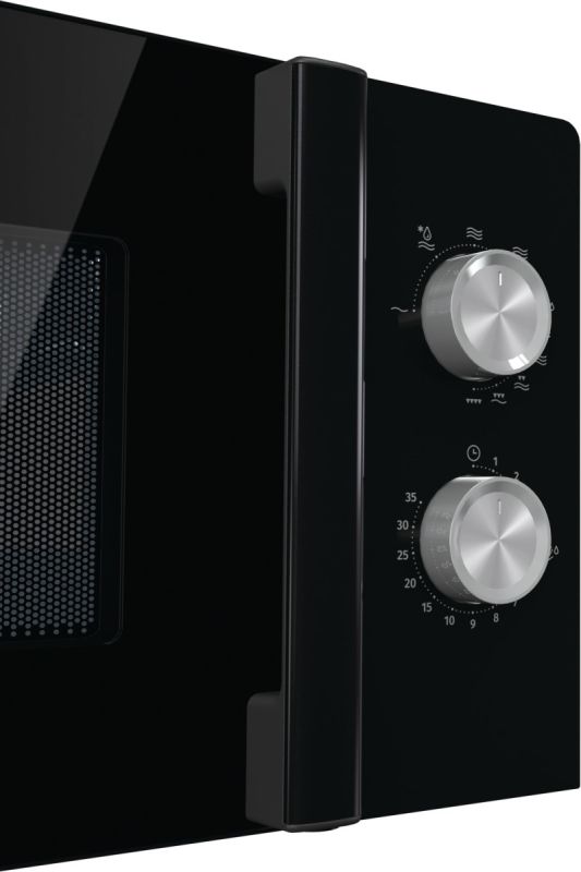 Микроволновая печь Gorenje, 20л, мех. управл., 800Вт, гриль, черный