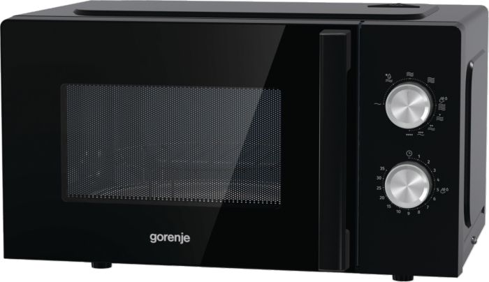 Микроволновая печь Gorenje, 20л, мех. управл., 800Вт, гриль, черный