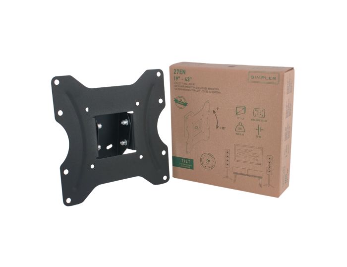Крепление наклонное ТВ 18-43" Simpler KSL 27EN