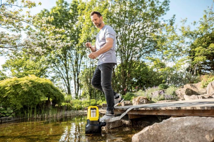 Насос дренажний Karcher SP 22.000 Dirt Level Sensor 750Вт 22Куб·год висота 8м глибина 7м 6.67кг