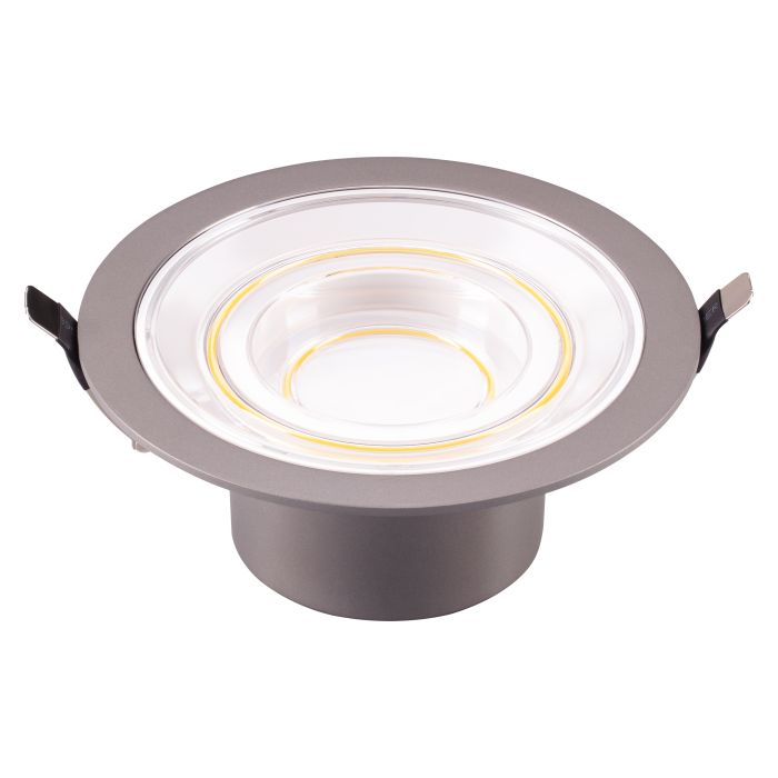 Світильник даунлайт LEDVANCE Decor Filament Echo 7Вт 650Лм 2700K 166мм сірий