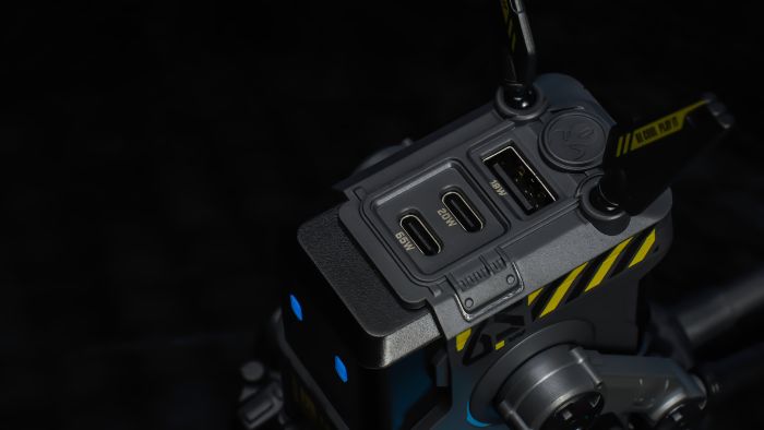 Зарядное устройство сетевое GravaStar Alpha65 65Вт 2XUSB-C/USB-A, cірий