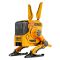 Зарядное устройство сетевое GravaStar Alpha65 65Вт 2XUSB-C/USB-A, War-Damaged Yellow