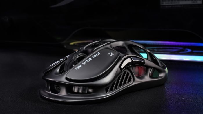 Мышь GravaStar Mercury M2, BT/WL/USB-A, RGB, черный