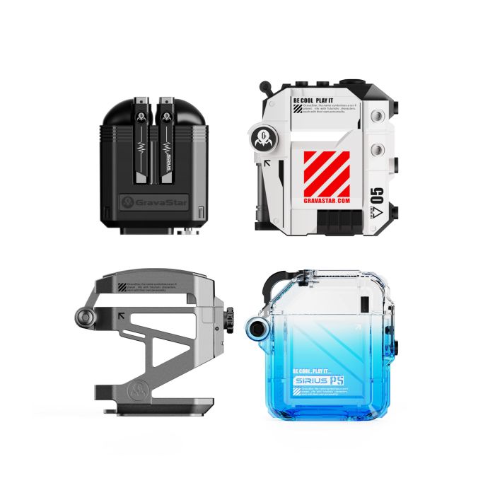 Наушники TWS Gravastar Sirius P5, BT 5.2, IPX4, Defense Mecha