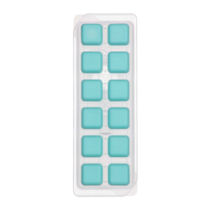 Форма для льоду з кришкою ARDESTO Fresh, 26х9.5х3.5см, силікон, пластик, синій