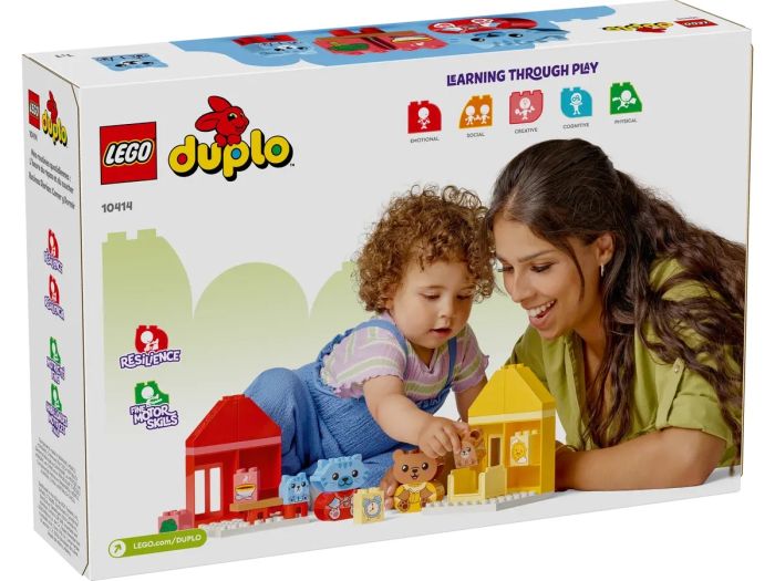 Конструктор LEGO DUPLO Мои первые повседневные процедуры: Время ужина и сна