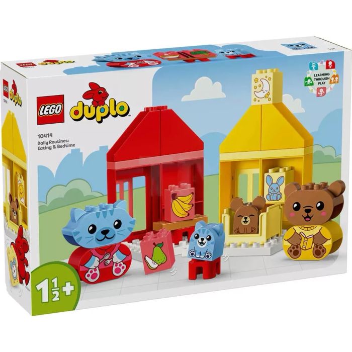Конструктор LEGO DUPLO Мои первые повседневные процедуры: Время ужина и сна