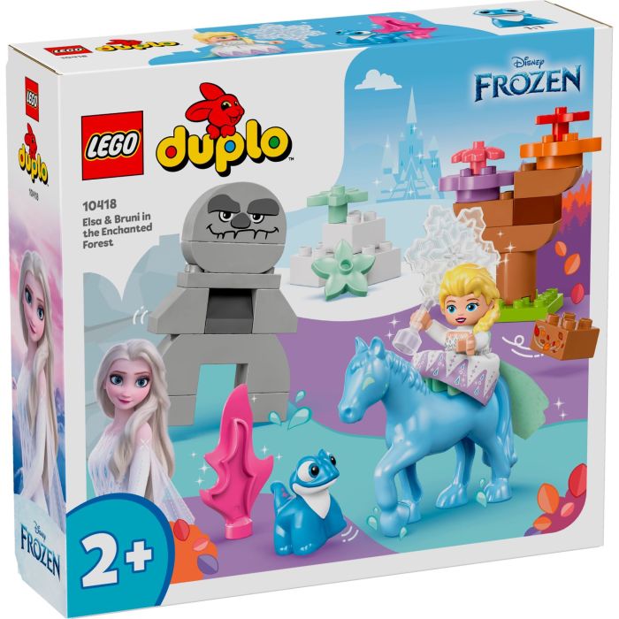 Конструктор LEGO DUPLO Disney Ельза и Бруни в волшебном лесу