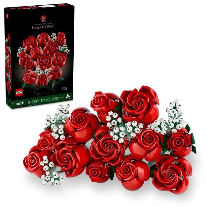 Конструктор LEGO Icons Botanicals Букет роз