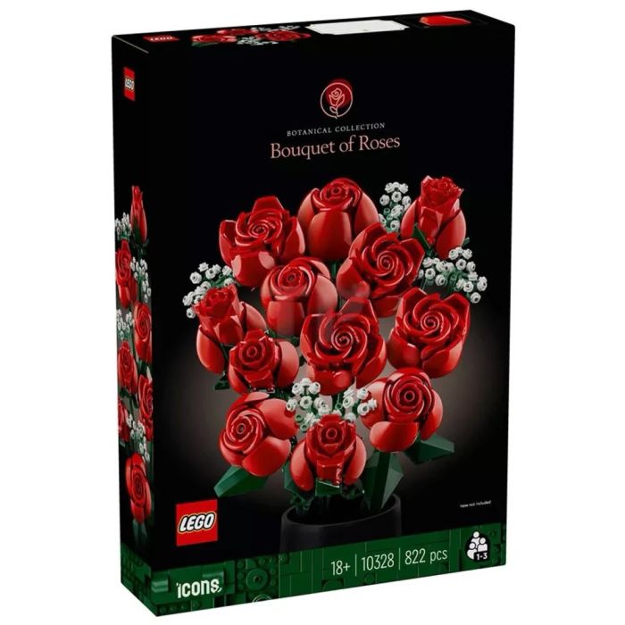 Конструктор LEGO Icons Botanicals Букет троянд